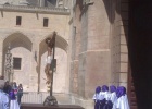 El Descendimiento del Cristo de Burgos, uno de los  actos más seguidos de la Semana Santa Burgalesa.