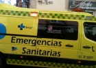 El herido fue trasladado al Hospital Santiago Apostol