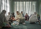  ‘Afganistán. Mujeres’ es obra de los fotógrafos y periodistas Gervasio Sánchez y Mónica Bernabé. 
