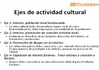 Algunas de las medidas de Ciudadanos para la cultura de la ciudad